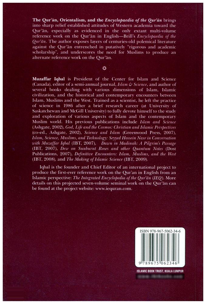 The Qur'an, Orientalism and the Encyclopaedia of the Qur'an