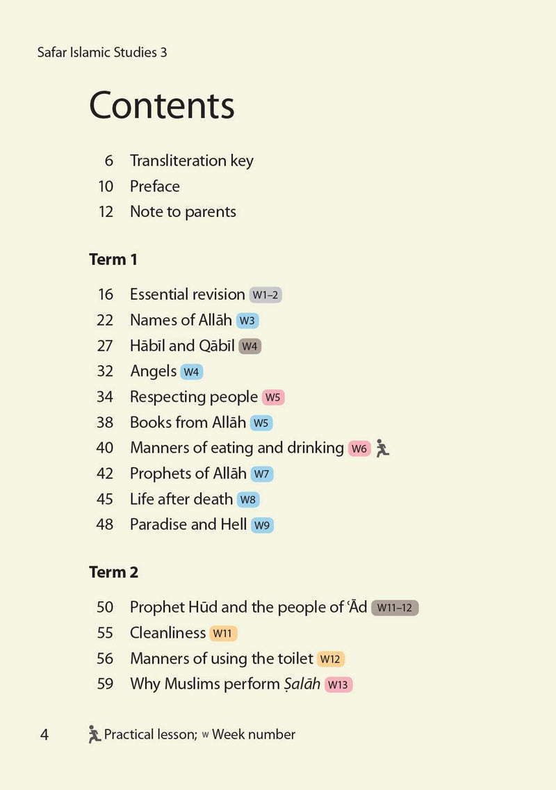 Safar Islamic Studies Textbook 3