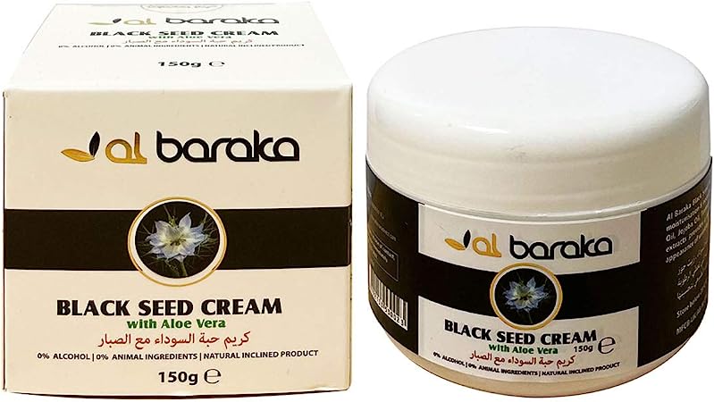 AL Baraka Black Seed Face Cream with Aloe Vera (150g)