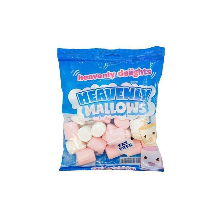 Heavenly Delights Halal Pink & White Heavenly Mallows - 140g HMC Certified