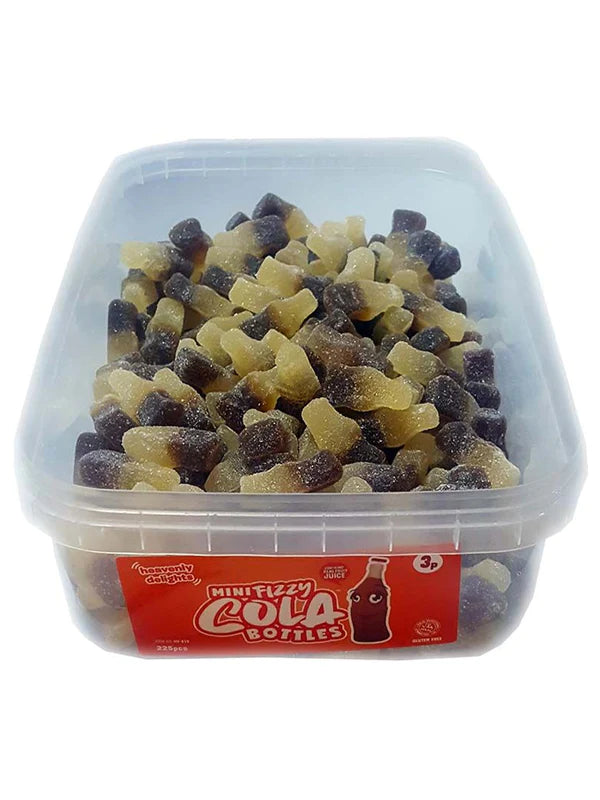 Heavenly Delights Cola Bottles Gluten Free Halal Sweets 475 PCS, 760G HMC Certified