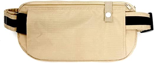 Anti-Theft Waist Bag And Ihram & hajj Belt for Men | Beige