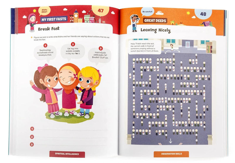 Ramadan activity book 8+ (Big Kids, Age 8+) Paperback – Picture Book