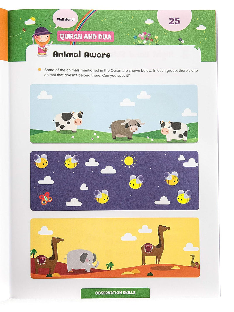 Ramadan activity book 5+(Little Kids, Age 5+) Paperback – Picture Book