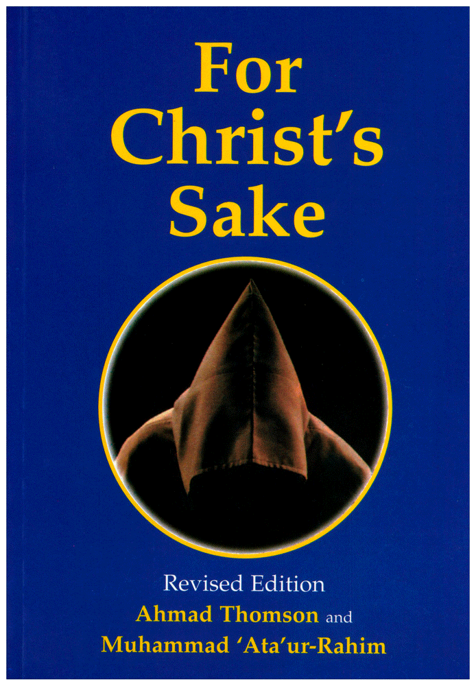 For Christ's Sake