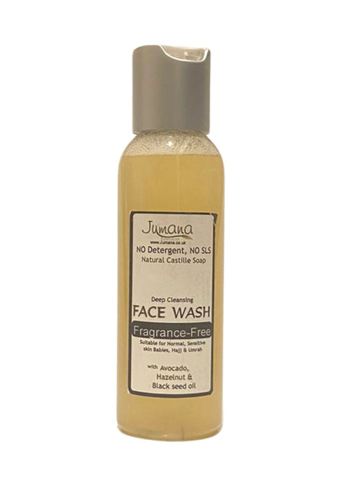 Deep Cleansing Face Wash with Avacado, Hazlenut & Blackseed Oil (100ml)