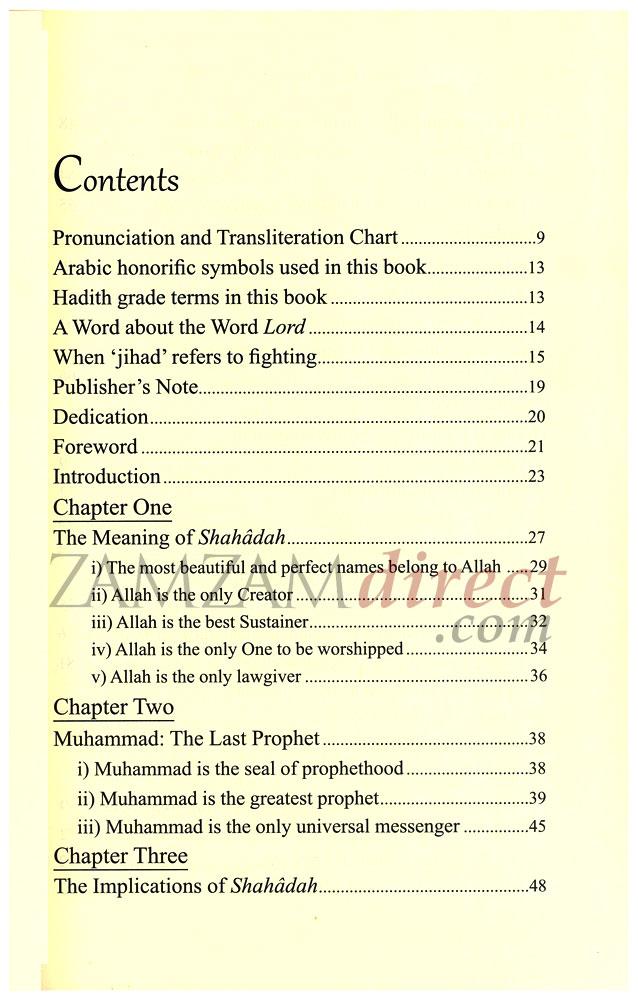 Shahadah (Testimony of Faith) &amp; Its Essential Conditions