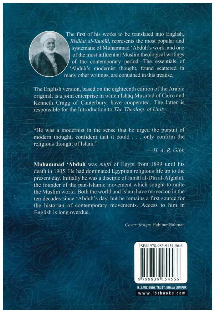 The Theology of Unity : English Translation of Risalat al-Tauhid