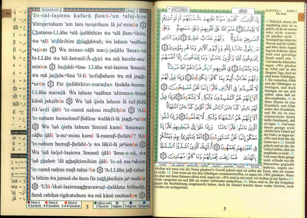 Tajweed Quran - Translation & Transliteration With Index On Quranic Topics